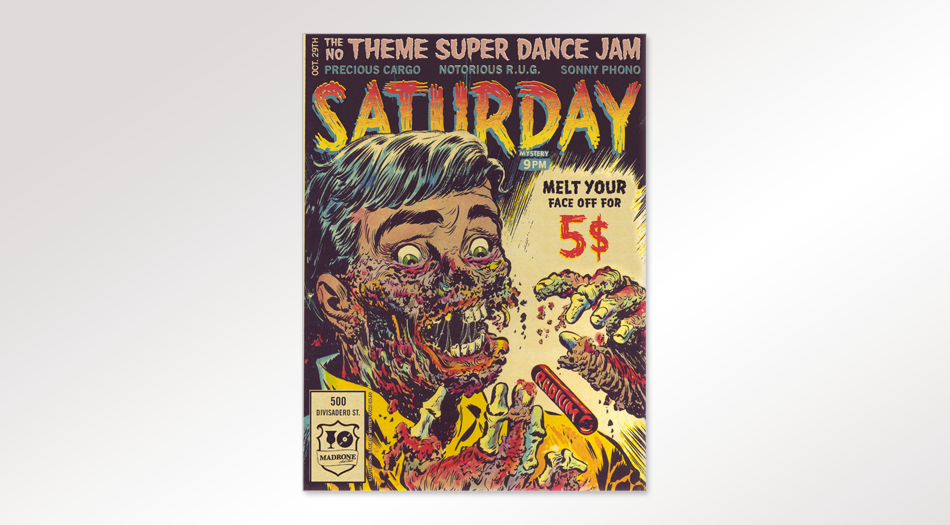 TNT DJs Party Poster